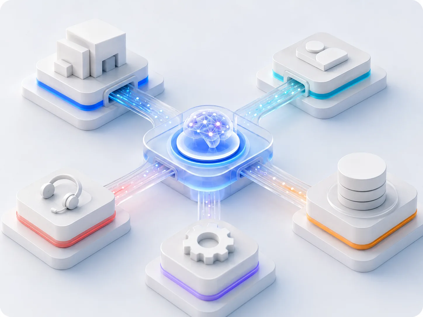 Enterprise intelligence connected to existing operational systems